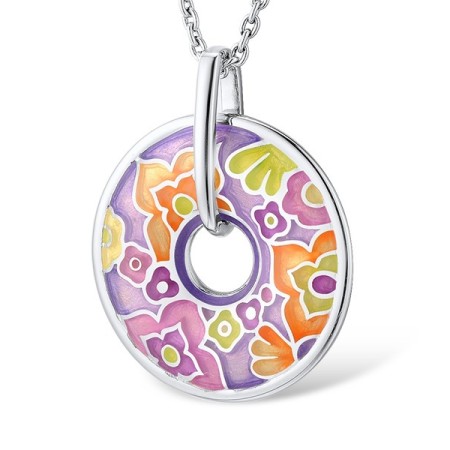 Sterling Silver Pendant Enamel (P306086ENM4SL925)