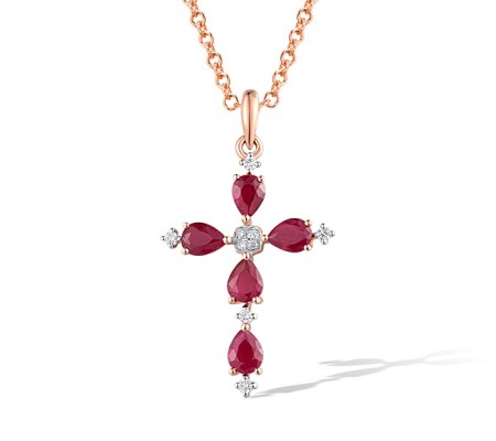 14KRW Pendant  (P306119RUY14KRW)