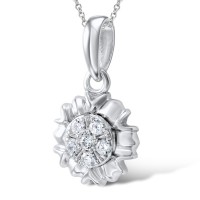 14KW Pendant Diamond (P306133DIA14KW)