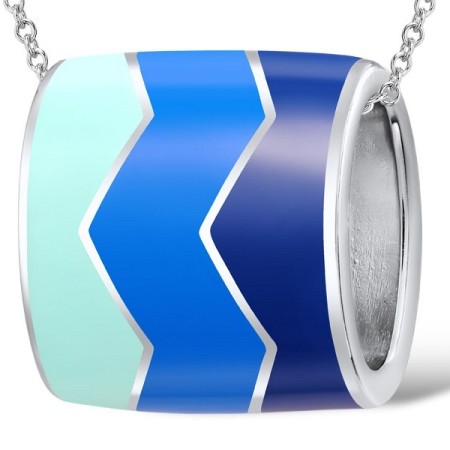 Sterling Silver Pendant Enamel (P306917ENA3SL925)