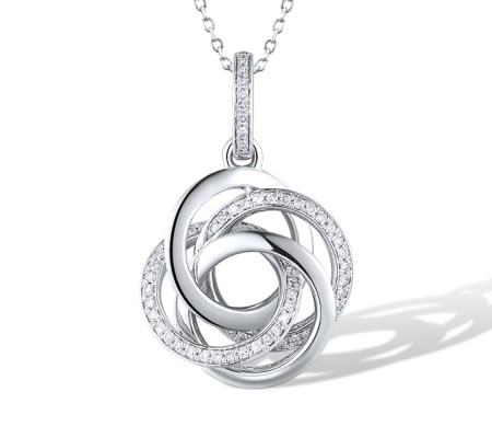 14KW Pendant Diamond (P307917DIA14KW)