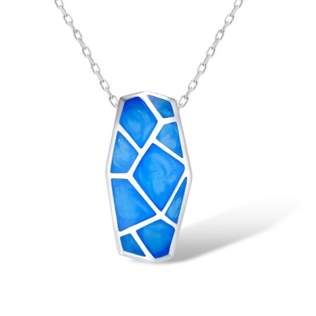 Sterling Silver Pendant Enamel (P308899ENASL925)