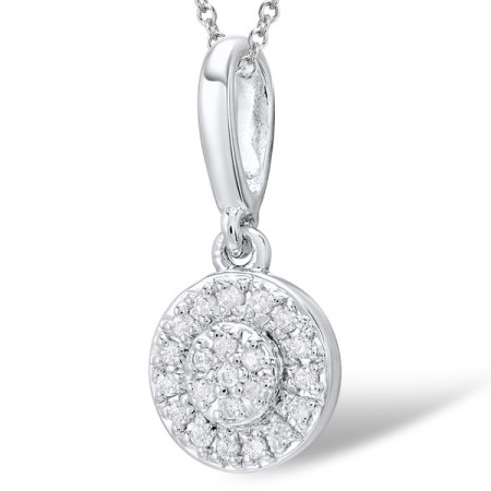14KW Pendant Diamond (P309038DIA14KW)
