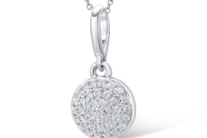 14KW Pendant Diamond (P309041DIA14KW)
