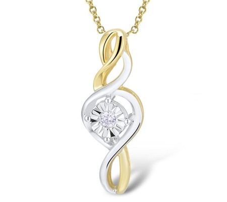 14TT Pendant Diamond (P309318DIA14TT)