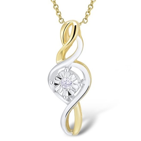 14TT Pendant Diamond (P309318DIA14TT)