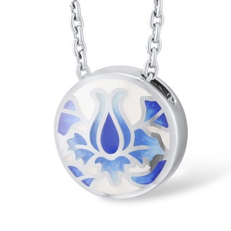 Sterling Silver Pendant Enamel (P309864ENA1SL925)