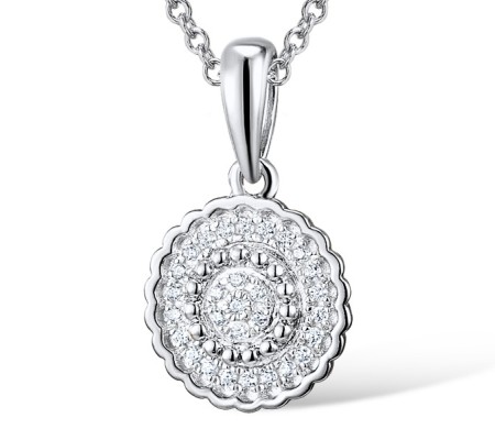 14KW Pendant Diamond (P310136DIA14KW)