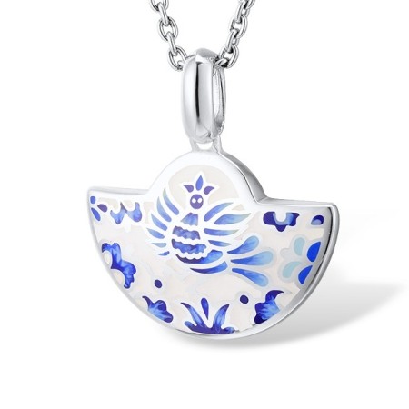 Sterling Silver Pendant Enamel (P310140ENA1SL925)