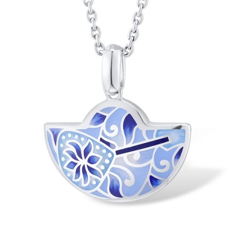 Sterling Silver Pendant Enamel (P310144ENA1SL925)