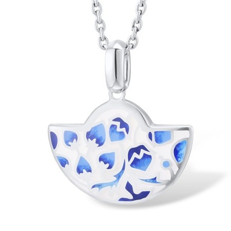 Sterling Silver Pendant Enamel (P310153ENA1SL925)