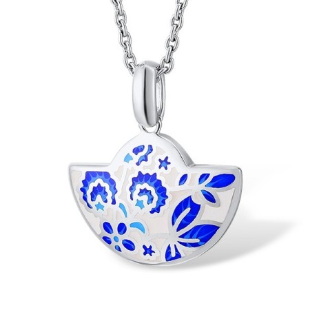 Sterling Silver Pendant Enamel (P310154ENA1SL925)