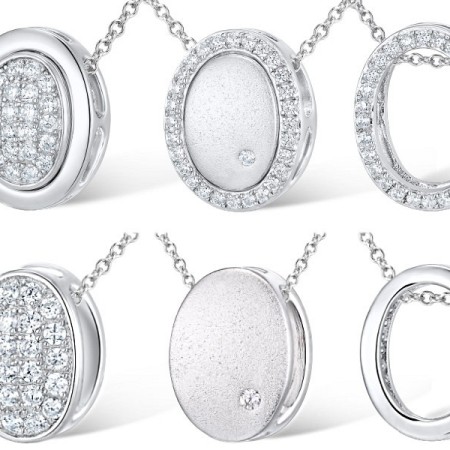 Sterling Silver Pendant White Cubic Zirconia (P310232WCZSL925)