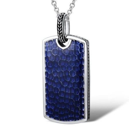 Sterling Silver Pendant Enamel (P312259AENASL925)