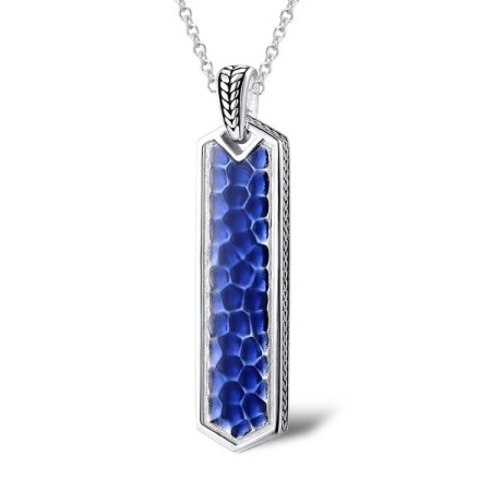 Sterling Silver Pendant Enamel (P312259ENASL925)