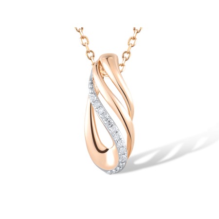 14KRW Pendant Diamond (P312657DIA14KRW)