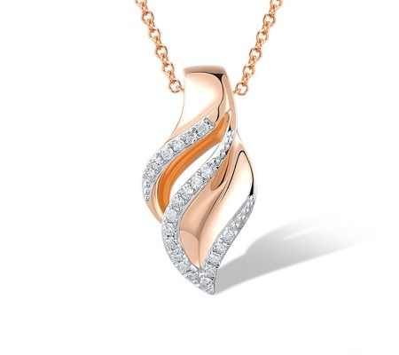 14KRW Pendant Diamond (P312661DIA14KRW)