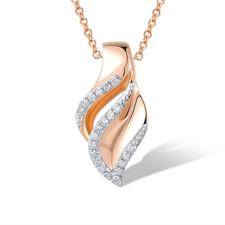 14KRW Pendant Diamond (P312661DIA14KRW)