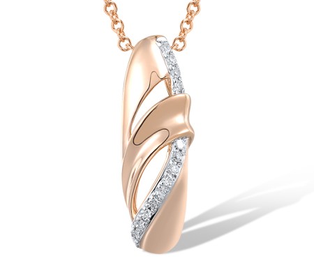 14KRW Pendant Diamond (P312720DIA14KRW)