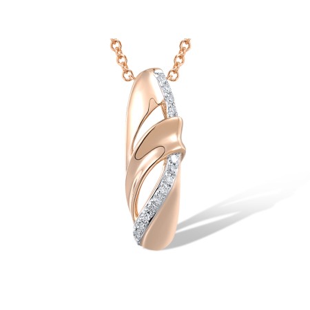 14KRW Pendant Diamond (P312720DIA14KRW)