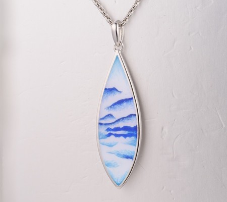 Sterling Silver Pendant Enamel (P314303AENASL925)