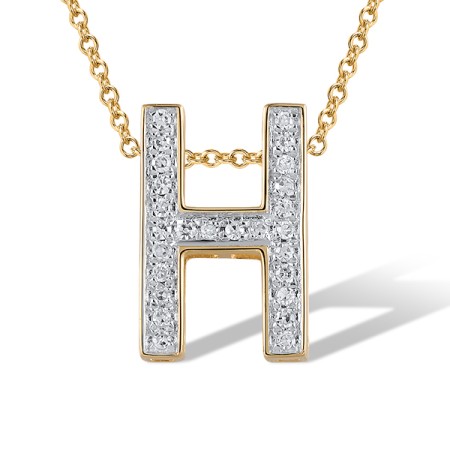 14KYW Pendant Diamond (P314497DIA14KYW)