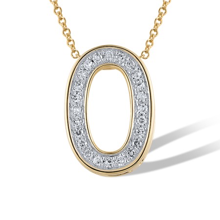 14KYW Pendant Diamond (P314499DIA14KYW)