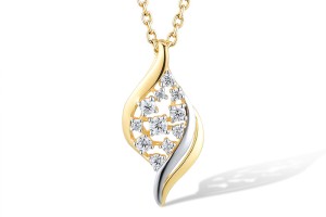 14KYW Pendant Diamond (P314569DIA14KYW)