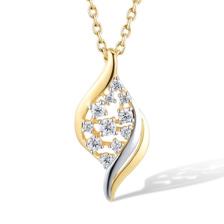 14KYW Pendant Diamond (P314569DIA14KYW)