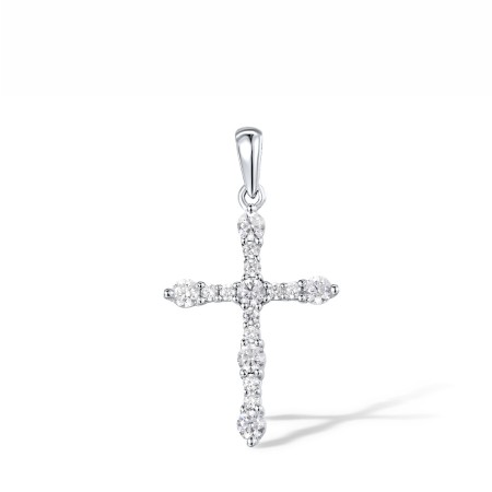 Sterling Silver Pendant White Cubic Zirconia (P315457WCZSL925)