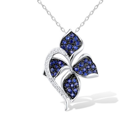 14KWB Pendant  (P316102SAP14KWB)