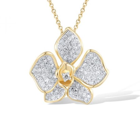 14KYW Pendant Diamond (P316415DIA14KYW)