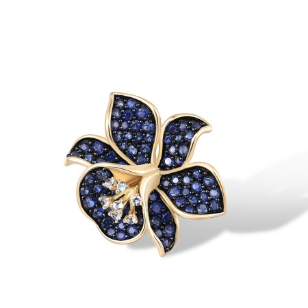 9KYB Pendant Created Sapphire,White Topaz (P316541CWT9KYB)