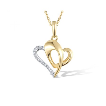 14KYW Pendant Diamond (P316861DIA14KYW)