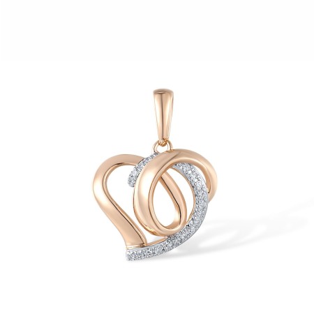 14KRW Pendant Diamond (P316862DIA14KRW)