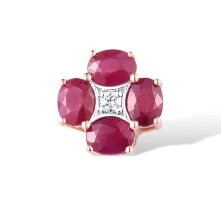 14KRW Pendant Diamond,Ruby (P316881RUY14KRW)