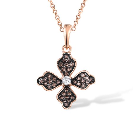 14KRB Pendant Diamond,Brown Diamond (P316884BRW14KRB)