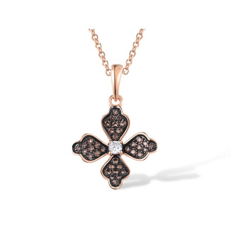 14KRB Pendant Diamond,Brown Diamond (P316884BRW14KRB)