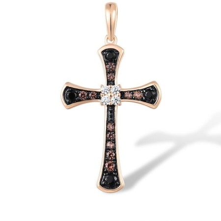 14KRB Pendant Black Diamond,Brown Diamond,Diamond (P316925BBWD14KRB)