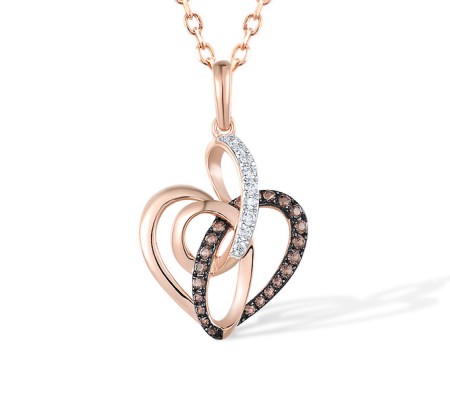 14KRWB Pendant Diamond,Brown Diamond (P316978BRW14KRWB)