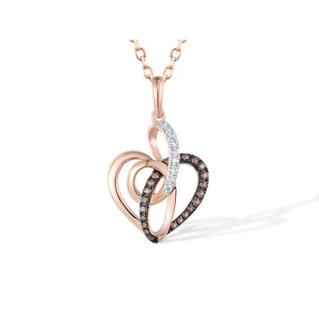 14KRWB Pendant Diamond,Brown Diamond (P316978BRW14KRWB)