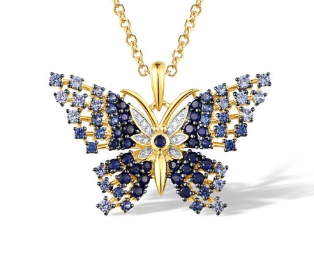 14KYWB Pendant  (P317027SAP14KYWB)