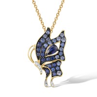 14KYWB Pendant  (P317030SAP14KYWB)