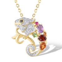 14KYW Pendant  (P317189MUL114KYW)