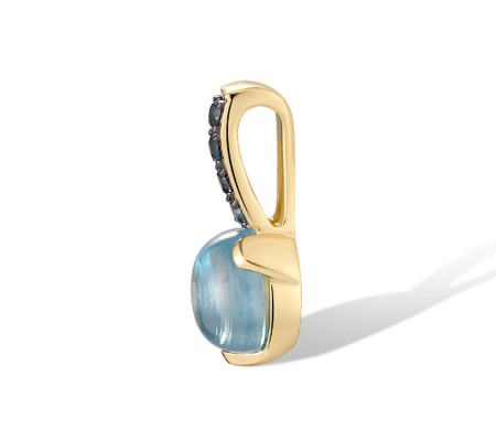 14KYB Pendant Blue Topaz (Swiss Blue),London Blue Topaz (P317513BLL14KYB)