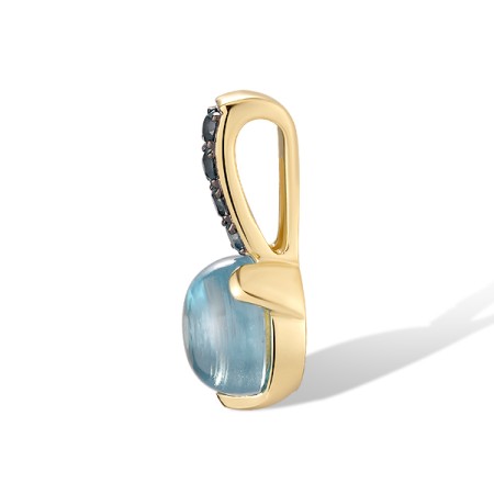 14KYB Pendant Blue Topaz (Swiss Blue),London Blue Topaz (P317513BLL14KYB)