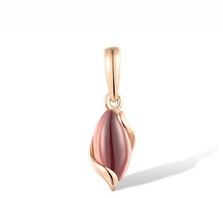 14KR Pendant Garnet (P317524GAN14KR)