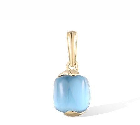 14KY Pendant Blue Topaz (Swiss Blue) (P317525BLT14KY)