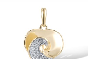 14KYW Pendant Diamond (P317729DIA14KYW)