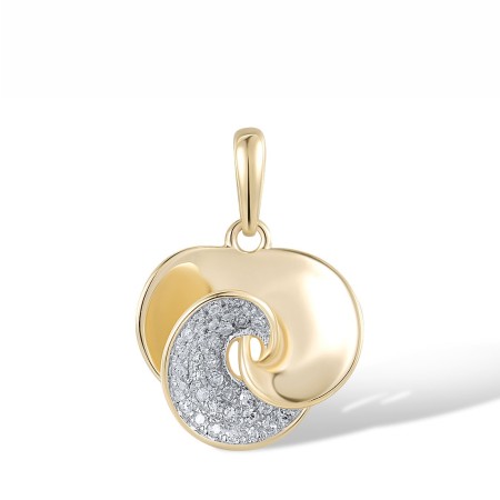 14KYW Pendant Diamond (P317729DIA14KYW)